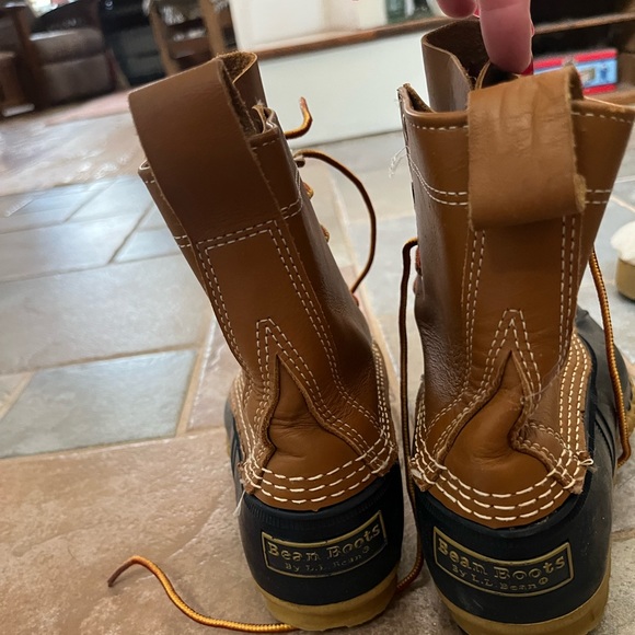 LL Bean Boots Navy Size 9 - Picture 3 of 4